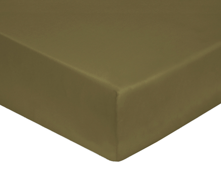 Drap housse - Satin de coton uni