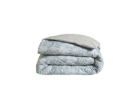 Housse de couette Percale de coton - SÉRÉNITÉ Ciel