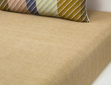 Drap housse Satin de coton lavé - SPENCER