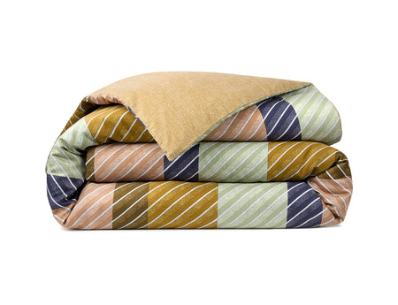 Housse de couette Satin de coton lavé - SPENCER