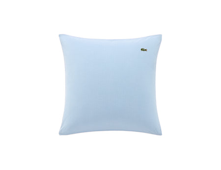 Taie d'oreiller L TAMIS Sky Percale seersucker et percale unie - LACOSTE