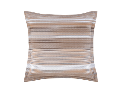 Taie d'oreiller Satin de coton -  METASTRIPE