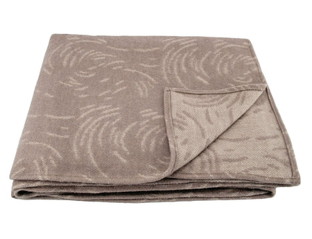 Couverture Laine et Coton - WELLINGTON Tourterelle