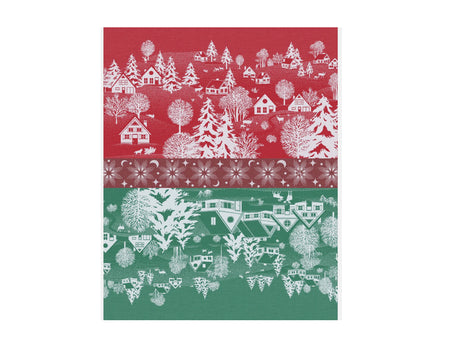 Torchon Coton Jacquard - SOUS LES ETOILES Houx