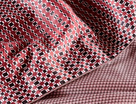 Drap plat Satin de coton - VASSILY