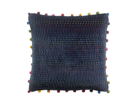 Coussin GASTOUNET Cobalt - Coton