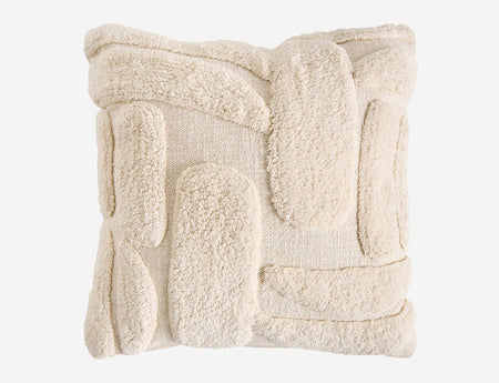 Coussin Coton - ANOUK Ecru