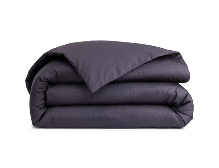 Housse de couette Satin de coton - LATTICE CARBON