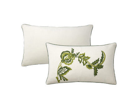 Housse de coussin Coton flammé - GIRANDOLE Palme
