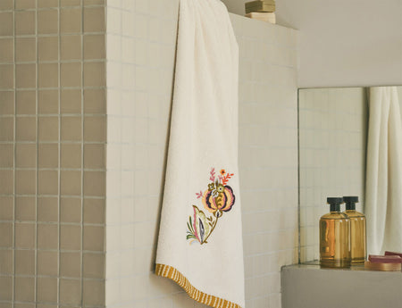 Serviette de toilette Coton éponge - GIRANDOLE