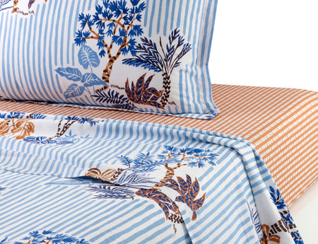 Drap plat Percale de coton - MAQUIS