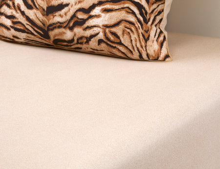 Drap housse Satin Lyocell - K FAUVE