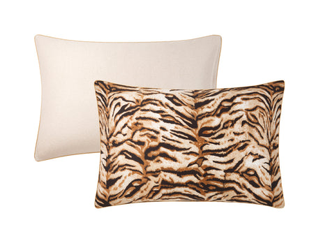 Taie d'oreiller Satin Lyocell - K FAUVE