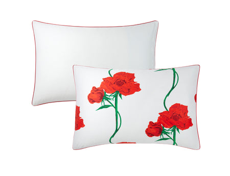 Taie d'oreiller Satin de coton - K ROSES
