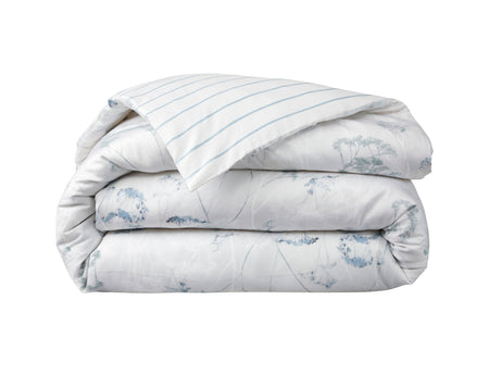 Housse de couette Satin de coton lavé - WATER BLOOM