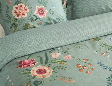 Taie d'oreiller Percale de coton - EVERBLOOM Vert