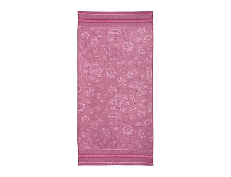 Drap de douche Coton - JASMIN JACQUARD Rose clair