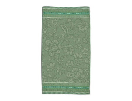 Serviette de toilette Coton - JASMIN JACQUARD Vert
