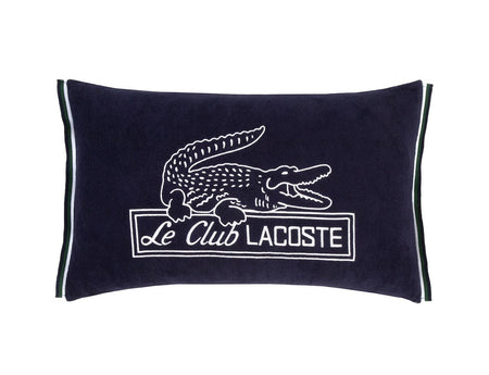 Housse de coussin Jersey éponge - L LE CLUB Marine
