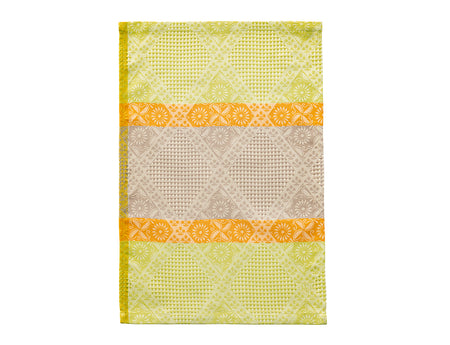 Essuie-Main Coton Jacquard -  ECLATS DU MIDI Melon