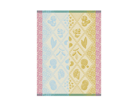 Torchon Coton Jacquard - ECLATS DU MIDI DOUCEUR Berlingot
