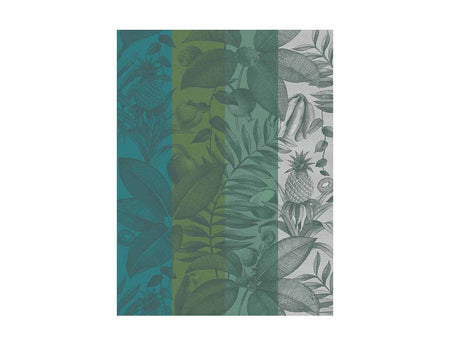 Torchon Coton Jacquard - FRUITS EXOTIQUES Palme