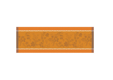 Chemin de table Coton Jacquard - MANOR LANE Coloquinte