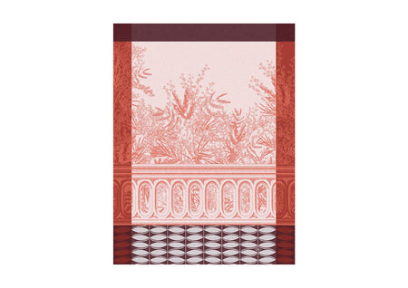 Torchon Coton Jacquard - RIVIERA MIMOSA Aube