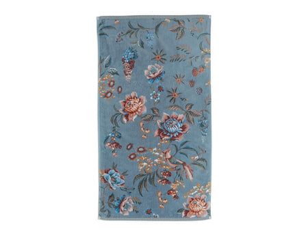 Serviette de toilette Coton - SECRET GARDEN Bleu