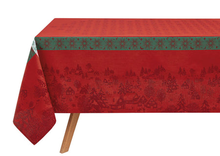 Nappe Coton Jacquard - SOUS LES ETOILES Houx