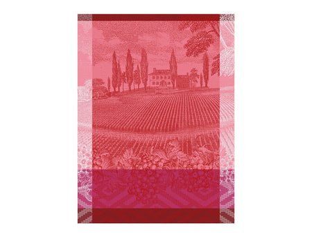 Torchon 100% coton - VIGNOBLE Raisin