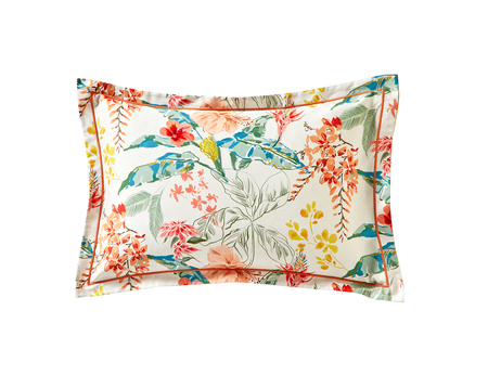 Taie d'oreiller Bora Bora Corail