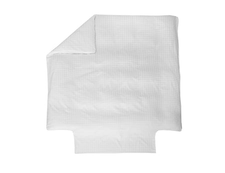 Housse de couette Satin jacquard - PALACE Blanc