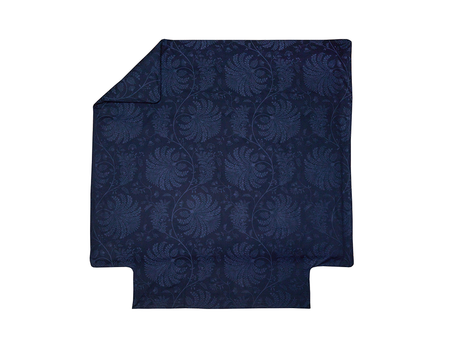 Housse de couette - PALMYRE Bleu Nuit