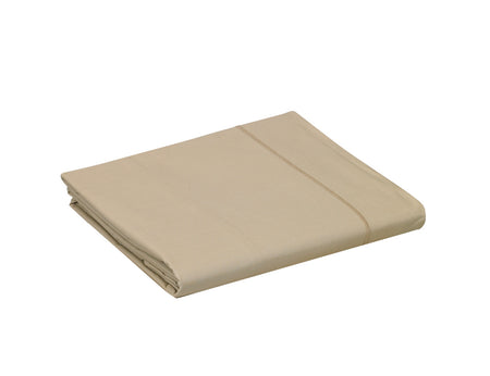 Drap plat - Satin de coton uni