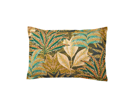 Taie d'oreiller Satin de coton - FANTASMAGORIE Jungle